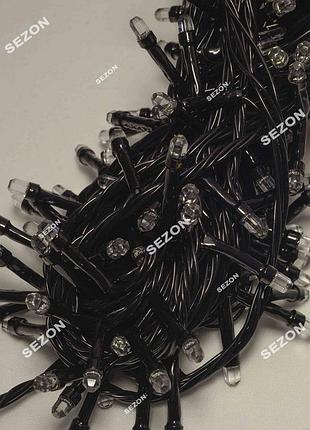 Рубность led, черный провод, мульти 2