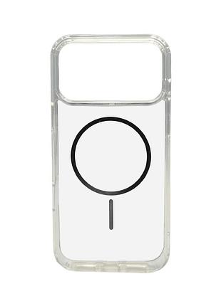Чохол cosmic acrylic thin magnetic for apple iphone pro grey ( )
