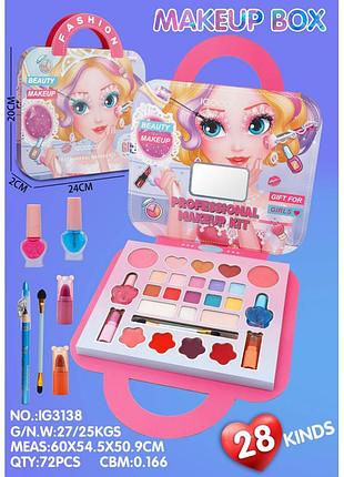 Детский набор косметики fashion girl mermaid palette ig3138 (72 шт)
