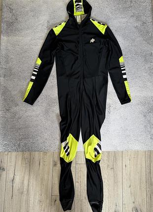 Assos prosline vintage зимовий велокостюм / велокомбінезон xl