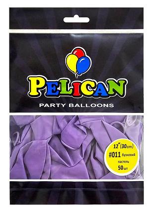 Латексні кульки "( ) пастель бузковий, pelican 50шт