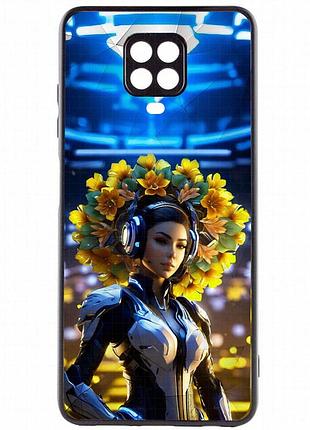 Tpu+pc чехол prisma ladies для xiaomi redmi note 9s / note 9 pro / note 9 pro max cyberpunk