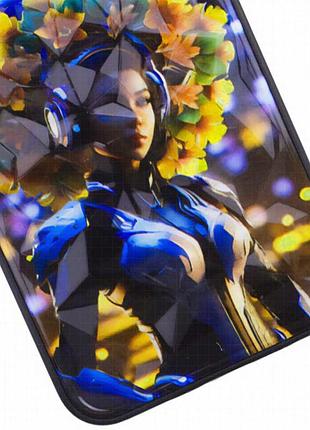 Tpu+pc чехол prisma ladies для xiaomi redmi note 9s / note 9 pro / note 9 pro max cyberpunk 2
