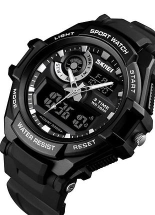 Годинники наручні skmei, black 5