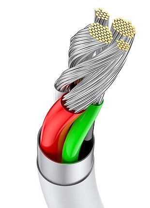 Кабель baseus superior series usb to type-c white ( ) 6