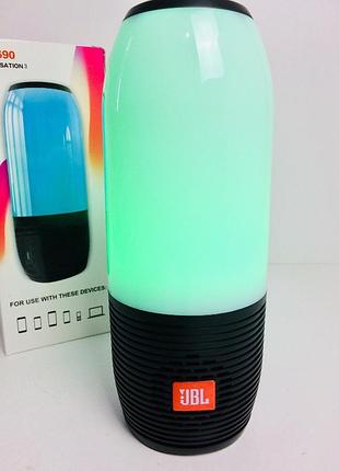 Колонка портативная jbl pulse art- с usb+sd+ bluetooth + fm радио (50 шт/ящи)