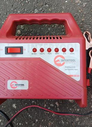 Зарядное устройство для аккумуляторов intertool at-3012 (6/12 в)