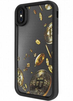 Tpu чехол prestige для apple iphone xs max (6.5") coins