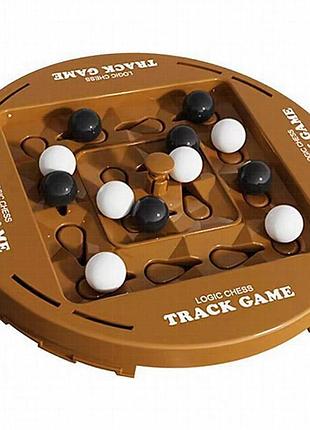 Настольная интерактивная игра ummi 777a logic chess track game brown