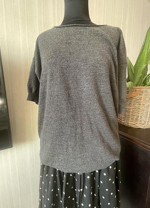 Подовжений шерстяний джемпер- туніка acne studios wham merino (100% мериносова шерсть, архів)