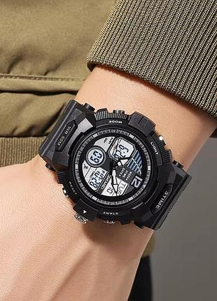 Часы наручные skmei, black 4