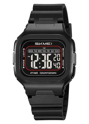 Годинники наручні skmei, black/black