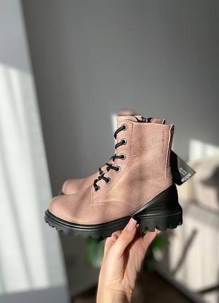 Черевики шкіряні зимові оригінал ecco tredtray 770072 рр.28