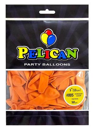 Латексні кульки "( ) пастель помаранчевий, pelican 50шт