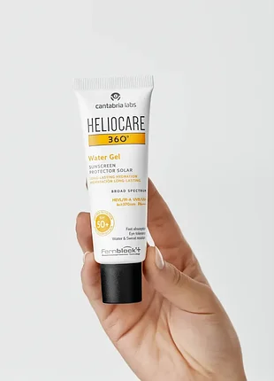Сонцезахисний гель-флюїд spf 50+ / cantabria labs heliocare 360º water gel spf 50+