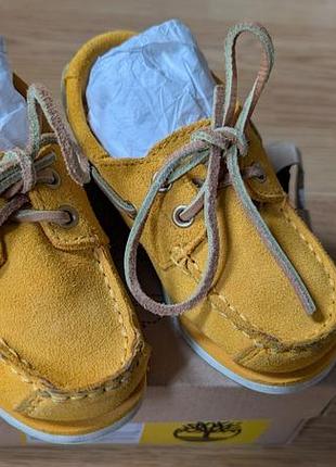 Туфлі для дітей timberland жовті 25 розміру