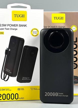 Умб power bank wuw tugi. (with cable lightning+type-c)