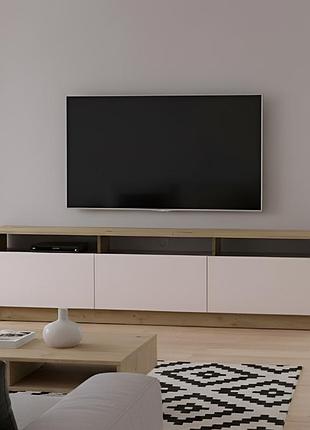 Тумба тв doros дуб артизан/кашемір дсп 180х33х43 ( )