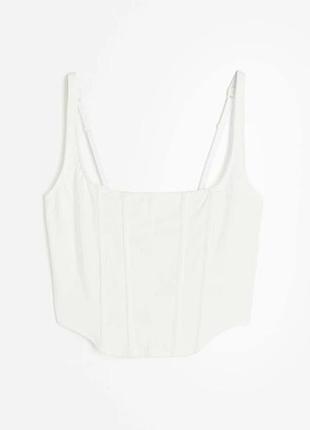 Корсетний топ від h&m 5