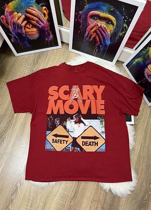 Футболка мерч за фільмом «дуже страшне кіно» (scary movie tee)