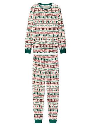Піжама (лонгслів і штани) для чоловіка livergy by esmara men 483995 xl різнобарвний