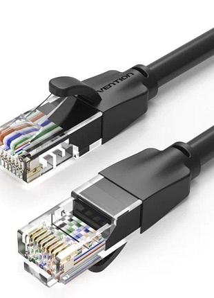 Мережевий кабель vention cat. utp patch cable black (ibebl)