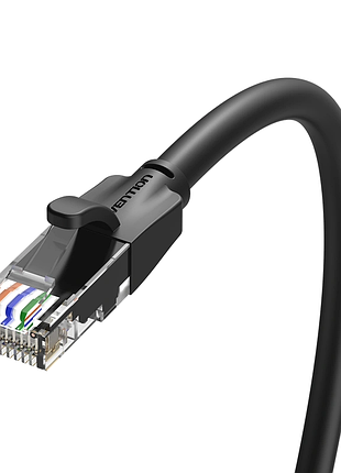 Мережевий кабель vention cat. utp patch cable black (ibebl) 2