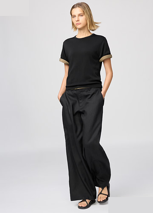Брюки льняные uniqlo (484053)