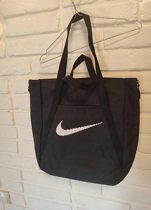 Спортивна сумка жіноча nike nk gym tote чорна