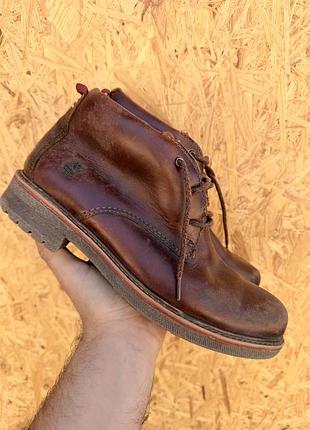 Шкіряні черевики timberland 40