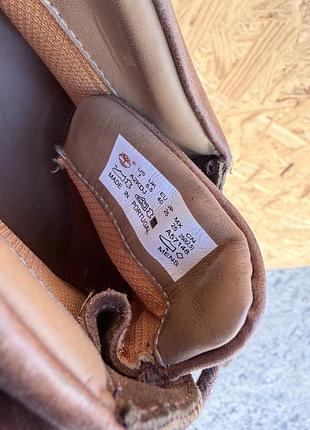 Шкіряні черевики timberland 40 3