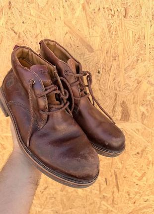Шкіряні черевики timberland 40 2
