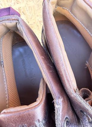 Шкіряні черевики timberland 40 5