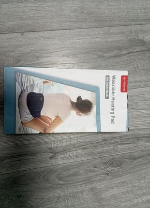 Постільна білизна з підігрівом comfytemp wearable heating pad for lower back
