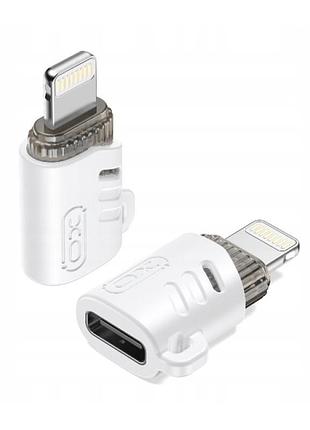 Адаптер xo type-c female to lightning adapter