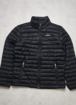 Мікропуховик kathmandu heli men's down jacket l black duckdown 550 fill lightweight puffer