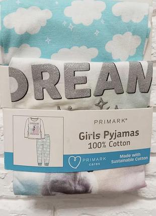 Піжама на дівчинку primark 2