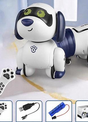 Интерактивная игрушка собака-робот sht k45 white 3