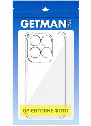Tpu чехол getman ease logo усиленные углы full camera для infinix hot 60i / 60 бесцветный (прозрачный) 2