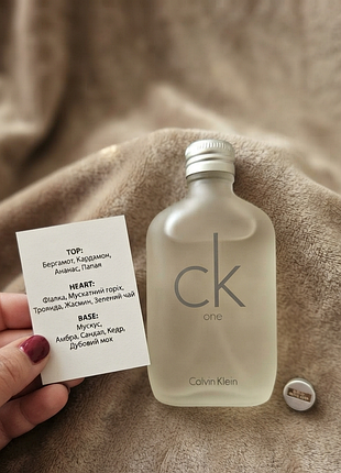 Calvin klein ck one — туалетна вода 15мл