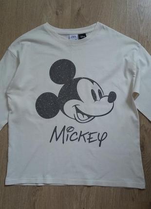 Свободный реглан zara disney на рост 128 в идеале