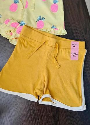 🎀 шорты для девочки, комплект| primark 4