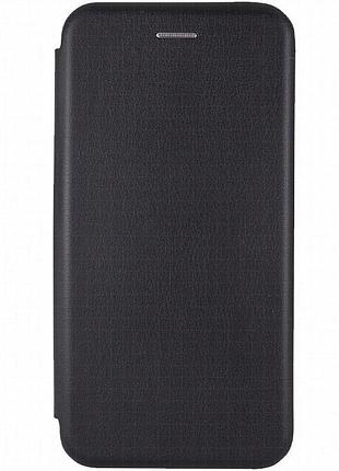 Кожаный чехол-книжка classy для apple iphone 13 pro (6.1") черный