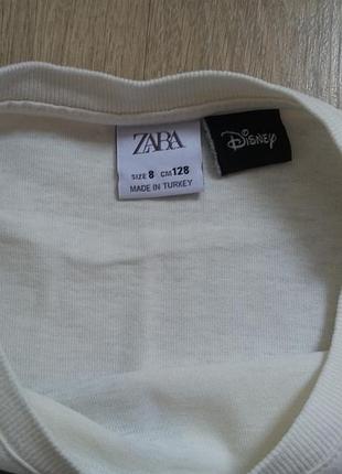 Свободный реглан zara disney на рост 128 в идеале 4