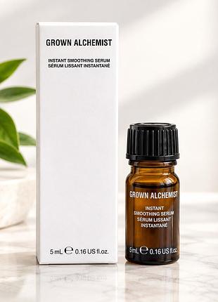 Grown alchemist instant smoothing serum 5 мл — сироватка для миттєвого розгладжування шкіри обличчя