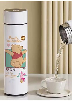Умный термос кружка для воды с милым мультяшным рисунком kettle ( )