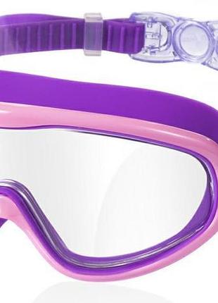 Очки для плавания aqua speed tivano jr 9251 фиолетовый, розовый дит osfm