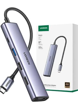 Usb-хаб ugreen usb-c to.. a+pd power converter ( ) 2