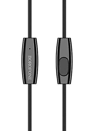 Навушники дротові borofone (. ) black ( ) 3