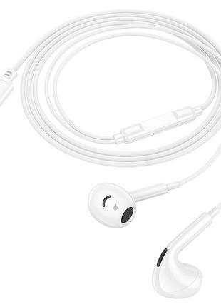 Навушники дротові borofone (lightning) white ( ) 6